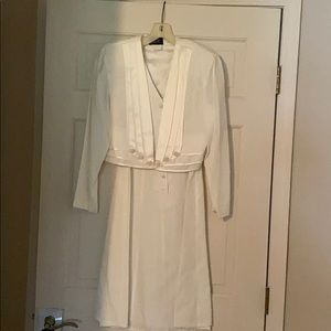 Sleeveless dress with jacket